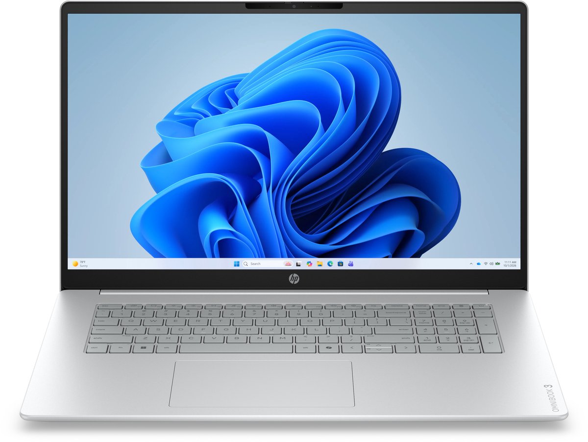 HP OmniBook 3 17-dp0156ng 17,3" FHD IPS, Ryzen 5 7520U, 16GB RAM, 512GB SSD, Windows 11