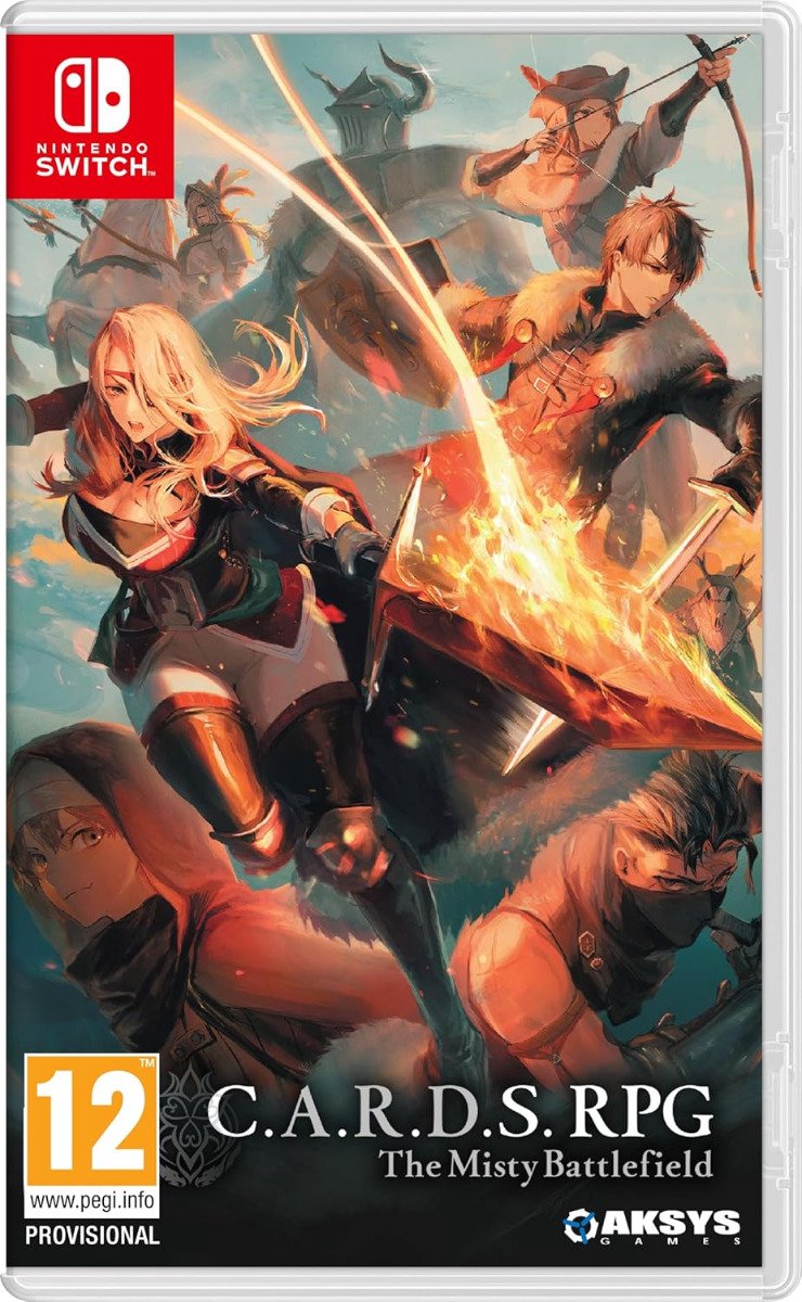 C.A.R.D.S. RPG: The Misty Battlefield (Total Warfare Edition) - Nintendo Switch - Turn-based
