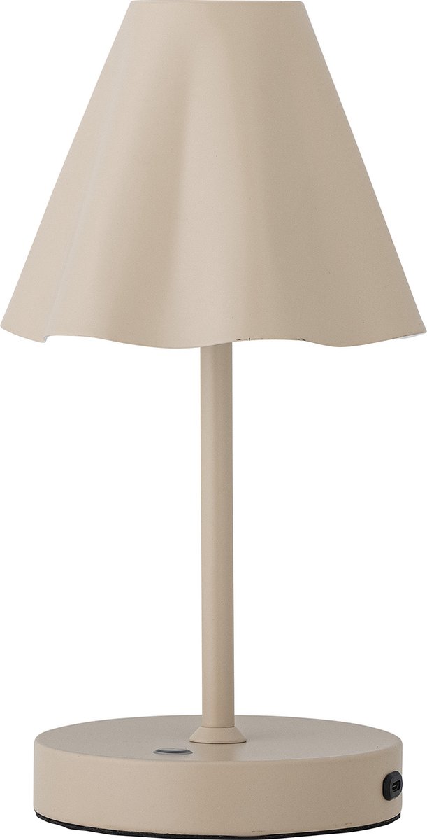 Bloomingville Lámpara de mesa portátil Lianna 28 cm Nature