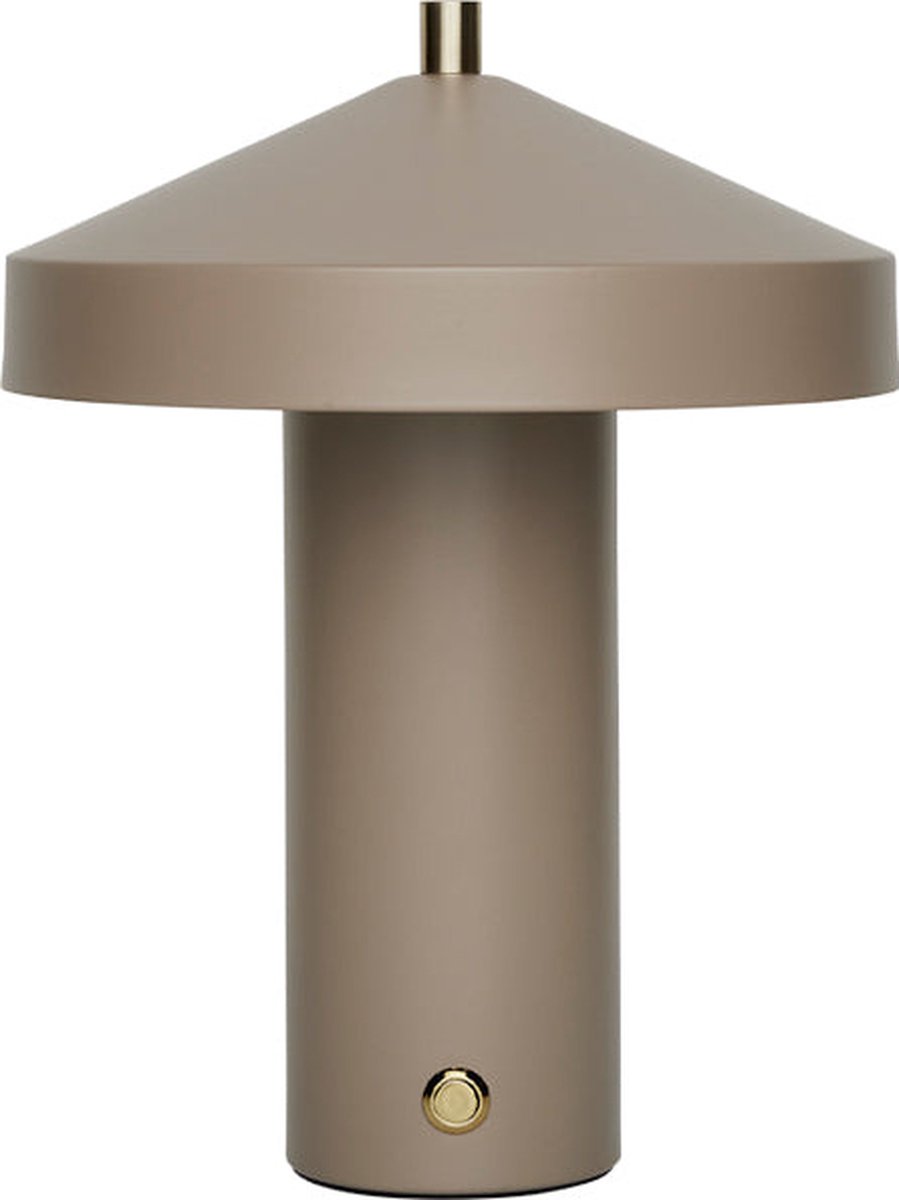 OYOY Lámpara de mesa Hatto 24,5 cm Clay