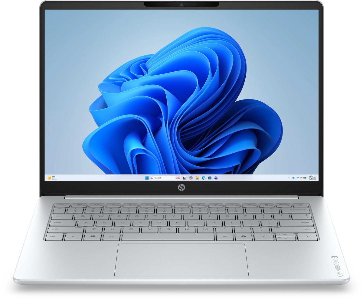HP OmniBook 3 14-hy0131ng 14" FHD IPS, AMD Ryzen 3 7320U, 8GB RAM, 512GB SSD, Windows 11 Home