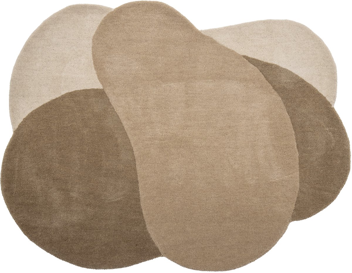 Bloomingville Tappeto Denton 110x140 cm Brown