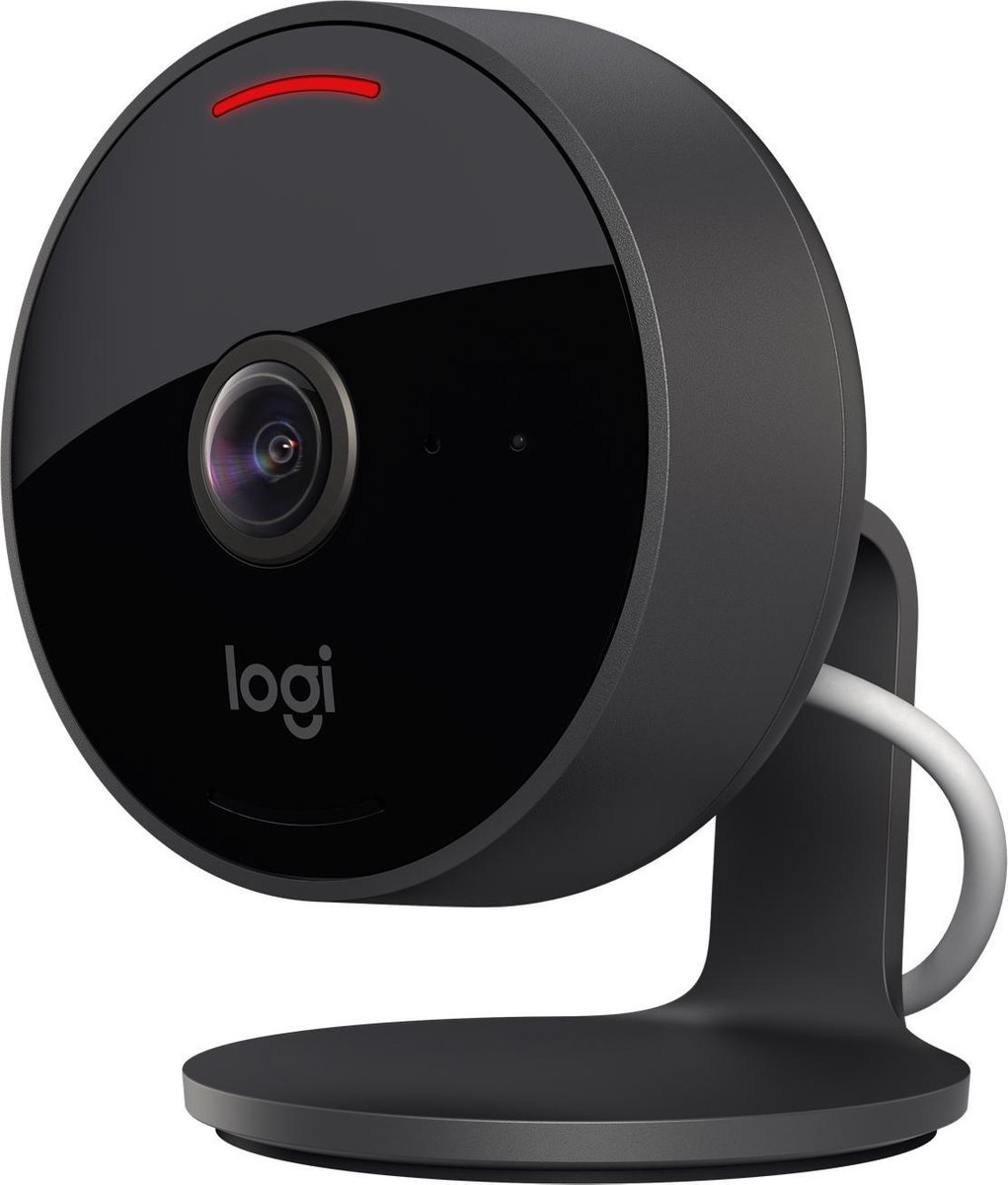 Logitech Circle View Camera Apple HomeKit-enabled wired security camera with best-in-class TrueView video