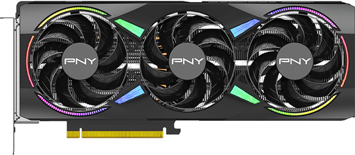 PNY GeForce RTX 5070 Ti ARGB Epic-X OC Grafikkarte - 16GB GDDR7, HDMI, 3x DP