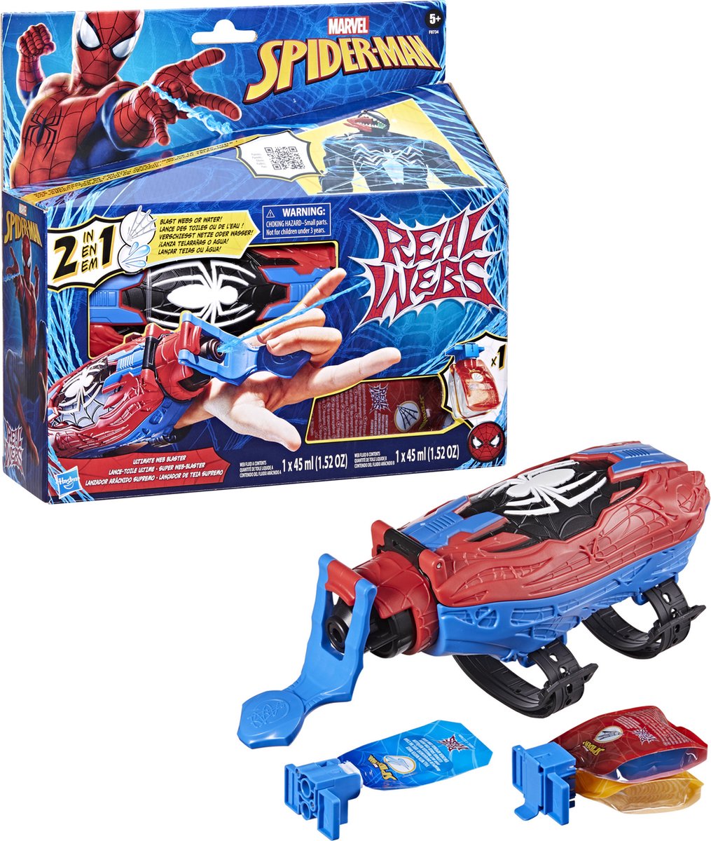 Marvel Spider-Man Real Webs Ultimate Web Blaster
