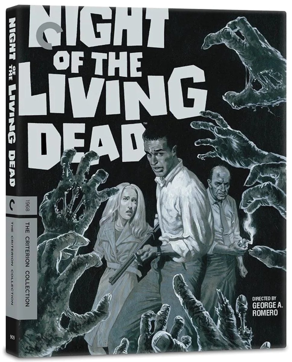 Blu-ray2 - Night Of The Living Dead (1968) (Criterion Collection) Uk Only - 2 Discs (2 BLU-RAY)