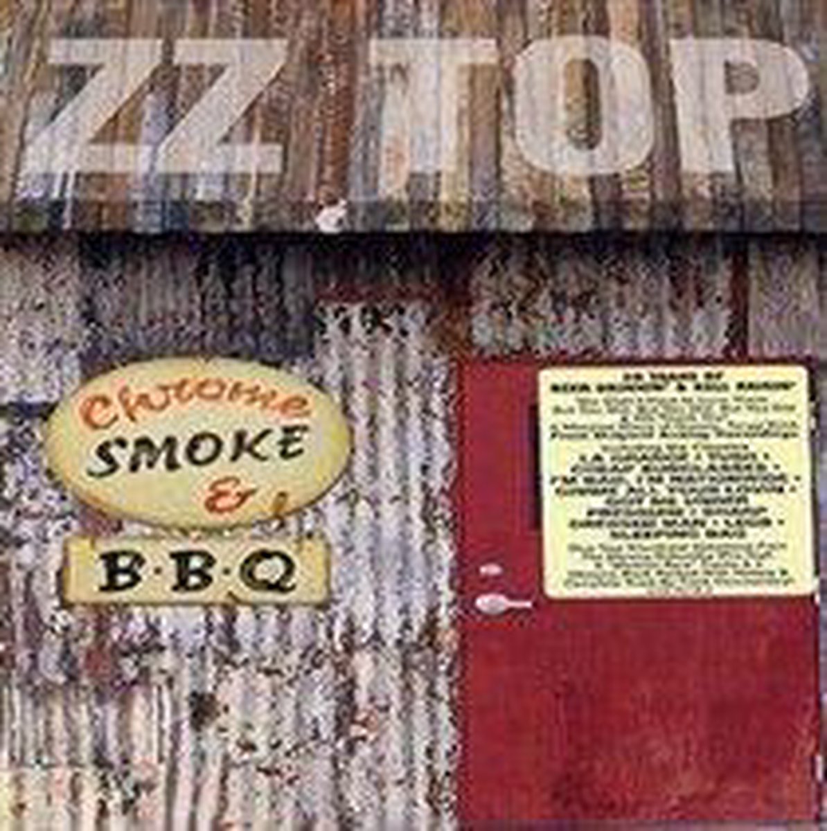Chrome,Smoke & Bbq-the Zztop Box