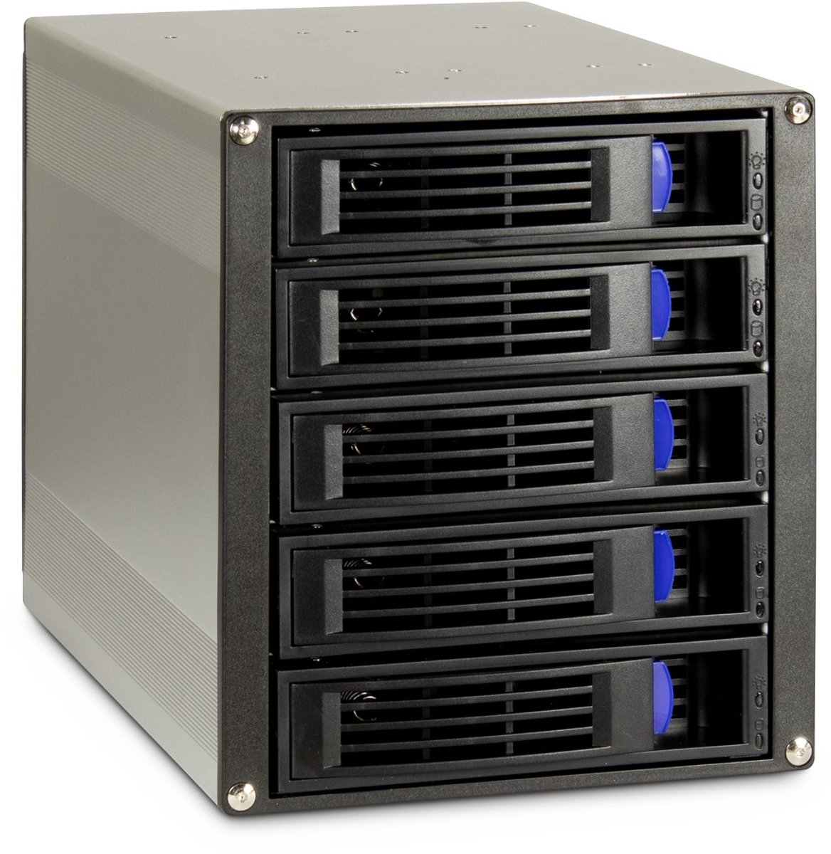 Inter-Tech ST-5255 5-Bay Removable Hard Drive Rack