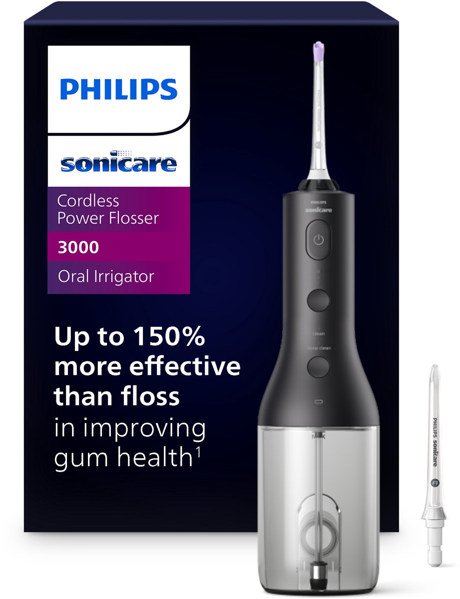 Philips Mundskylning Sonicare Power Flosser 3000 - HX3826/33 - Black