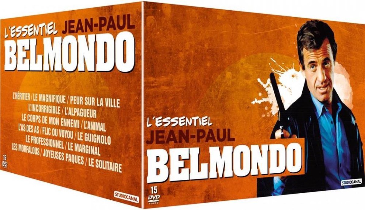 Coffret jean-paul belmondo - l'essentiel 15 films [FR Import]
