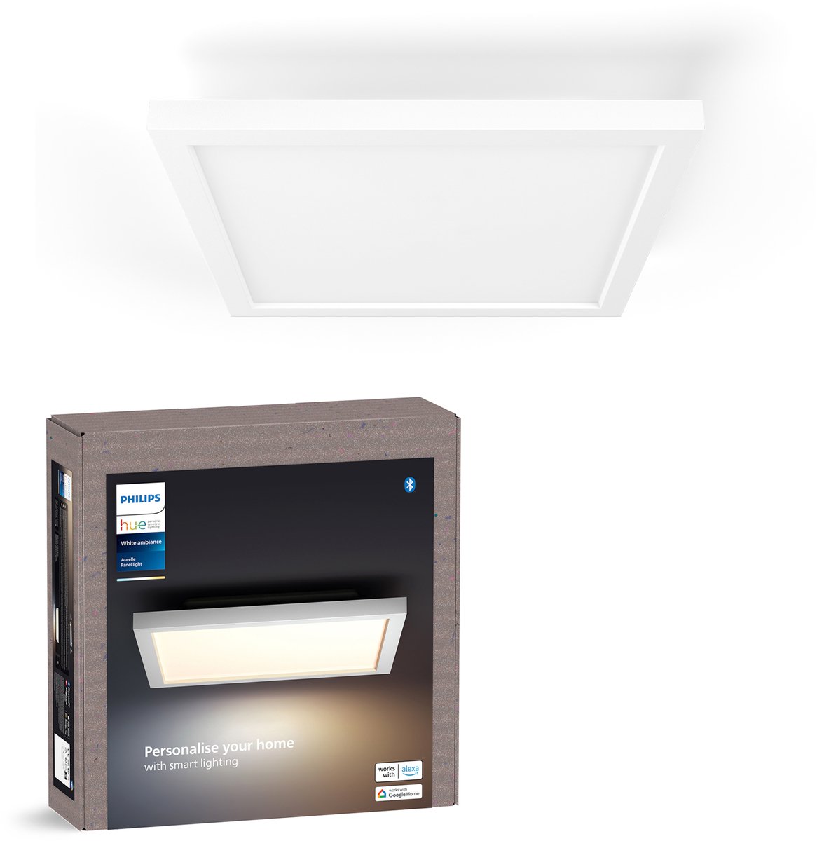 Philips Hue Aurelle panel square white