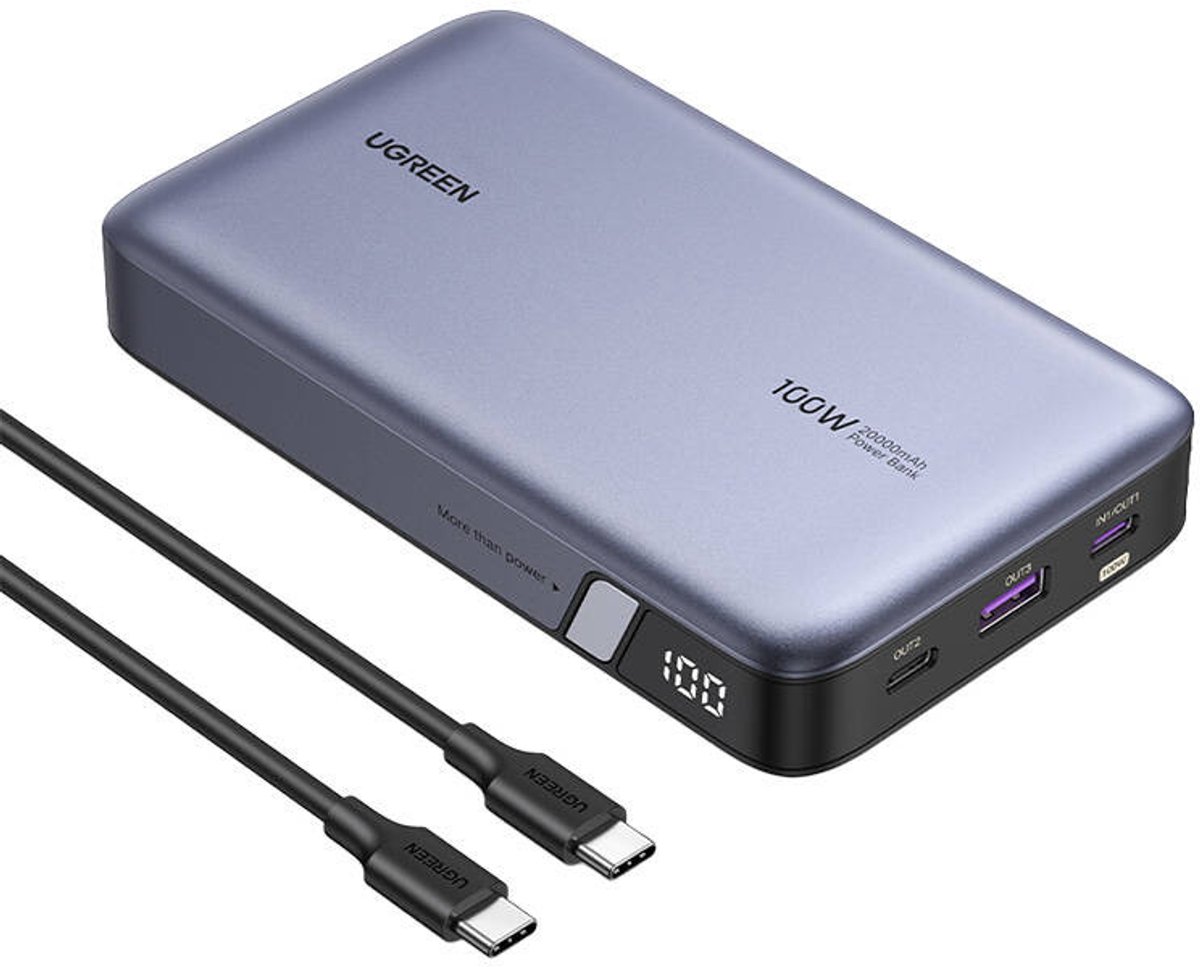 UGREEN 100W Two-way Fast Charging - 20000 mAh