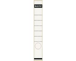 10 x Leitz Ordnerrückenschilder 39x285mm weiß VE=10 Stück