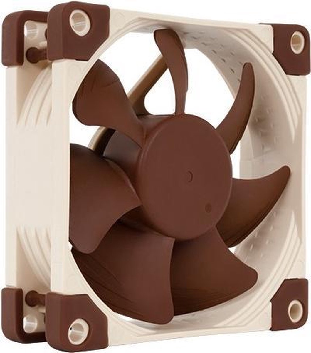 Noctua NF-A8 FLX - Kabinet køler - 80mm - Brun - 16 dBA