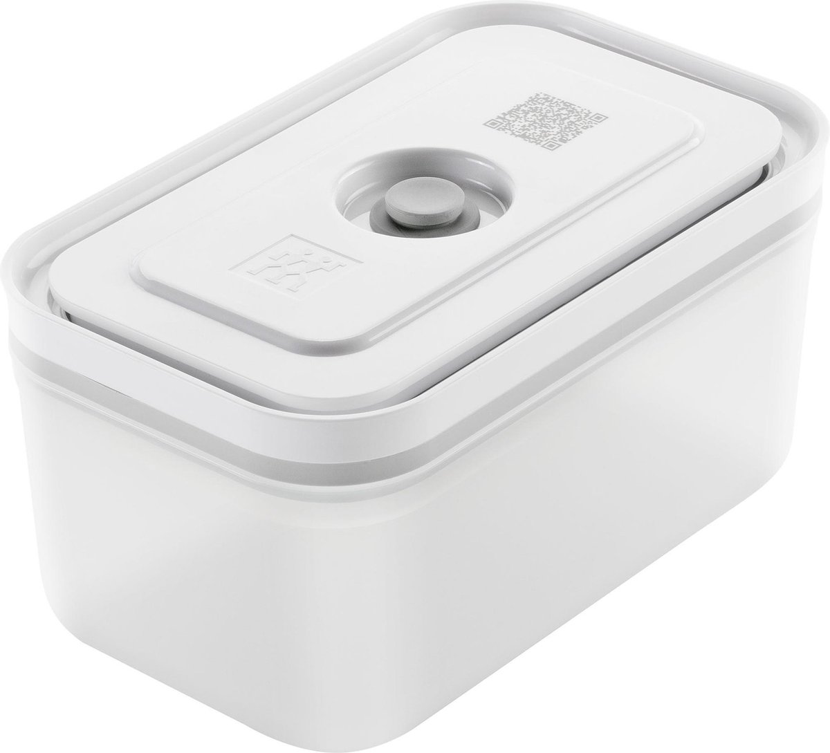 Zwilling Fresh & Save - vacuum food storage container - Medium - grey semi-transparent - 1.1 L