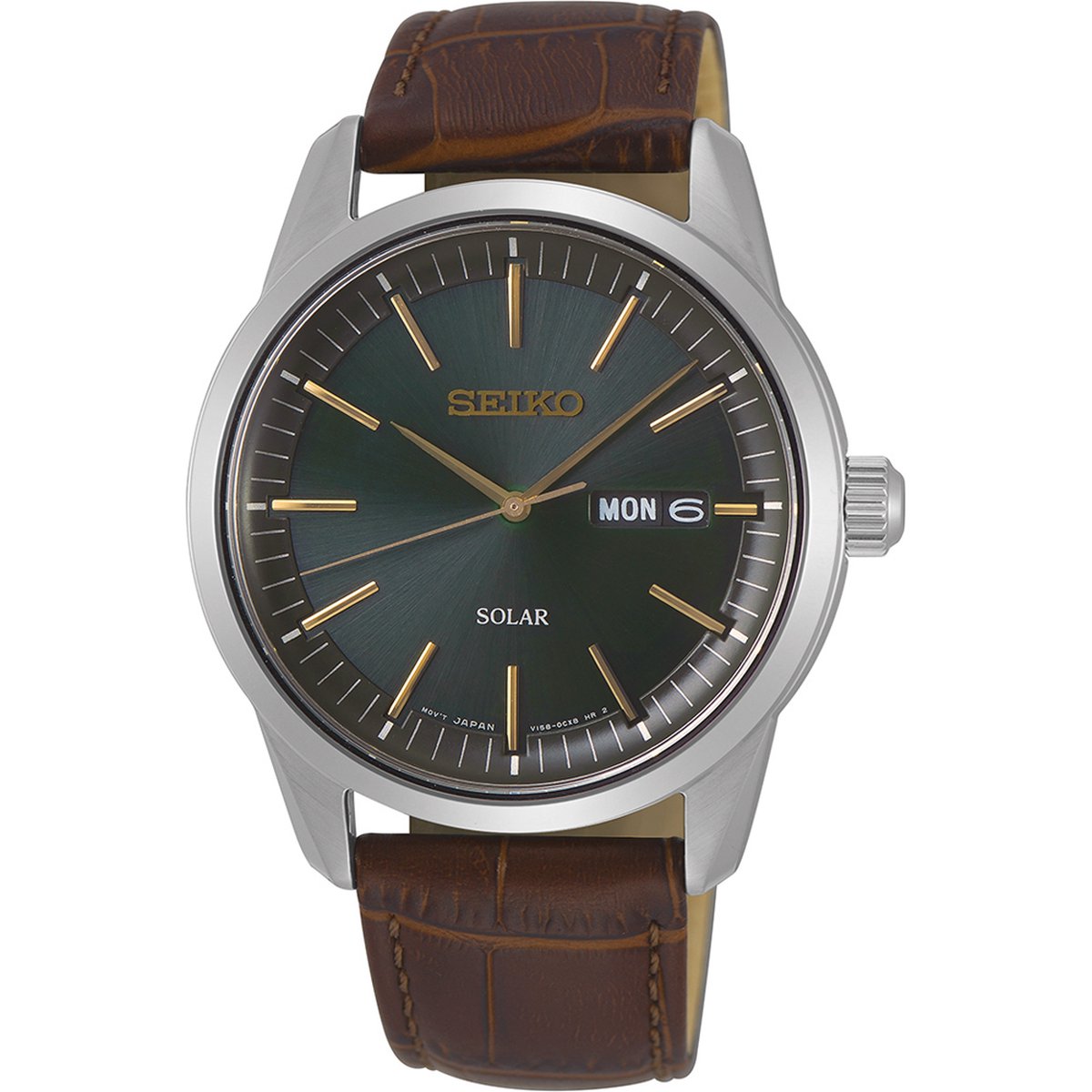 Seiko SNE529P1 Herrenuhr Solaruhr 40mm 10ATM