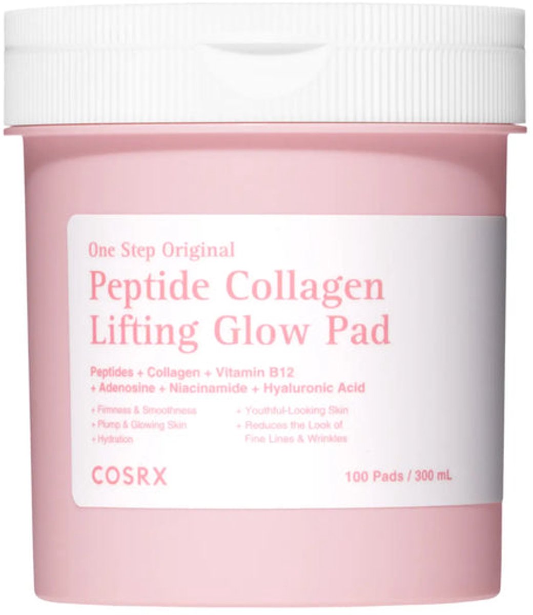 [COSRX] One Step Original Peptid Kollagen Lifting Glow Pad 300ml 100 Stück gray