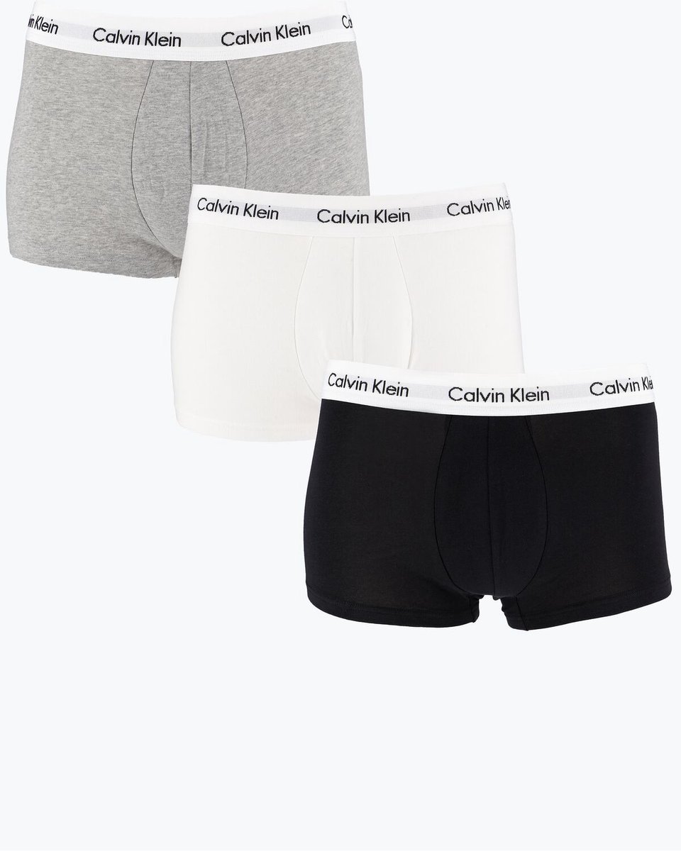 CKJ Low Rise Trunk 3 Pack - boxer - uomo