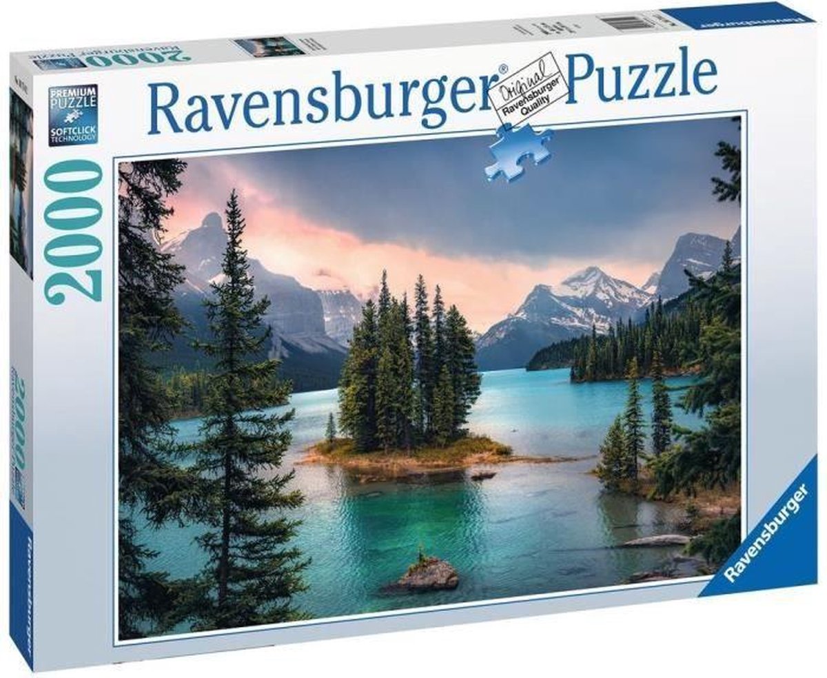 Puzzle mit 2000 TeilenInsel des Geistes kanada Ravensburger