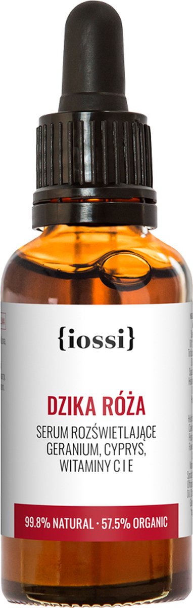 Iossi Wild Rose, leuchtendes Serum, Geranie, Zypresse, Vitamine C und E, 30 ml