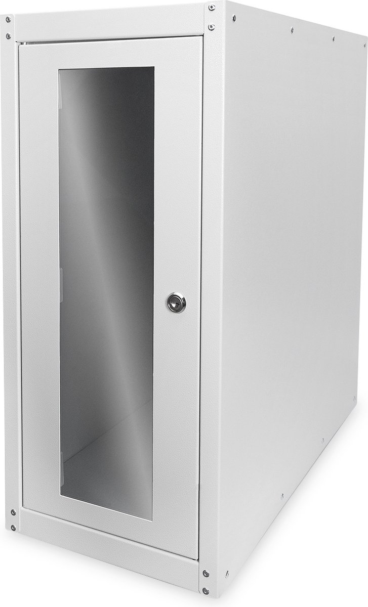 Digitus DN-CC 9001 mit Glastür Armadio per PC (L x A x P) 300 x 650 x 600 mm Grigio (RAL 7035)