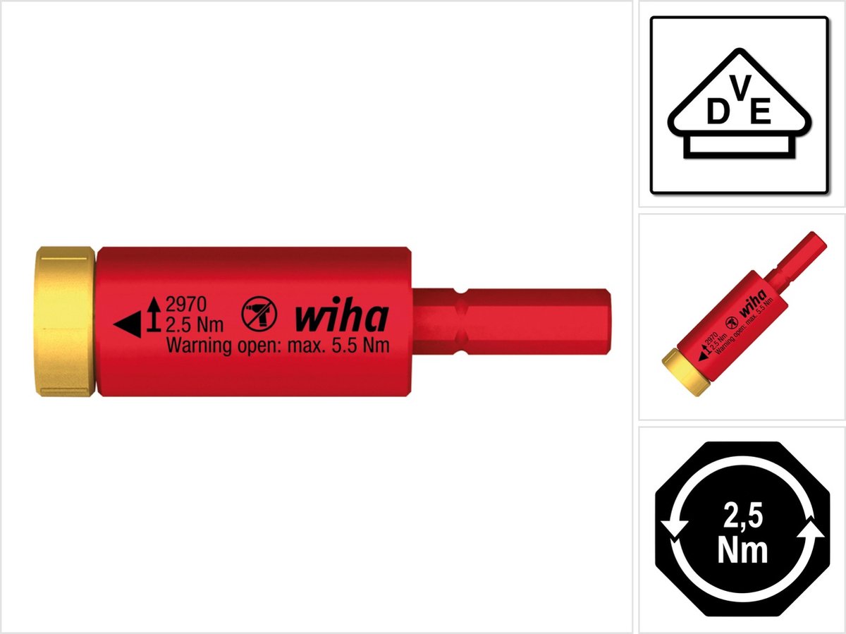 Wiha 41343 41343 Adattatore di coppia