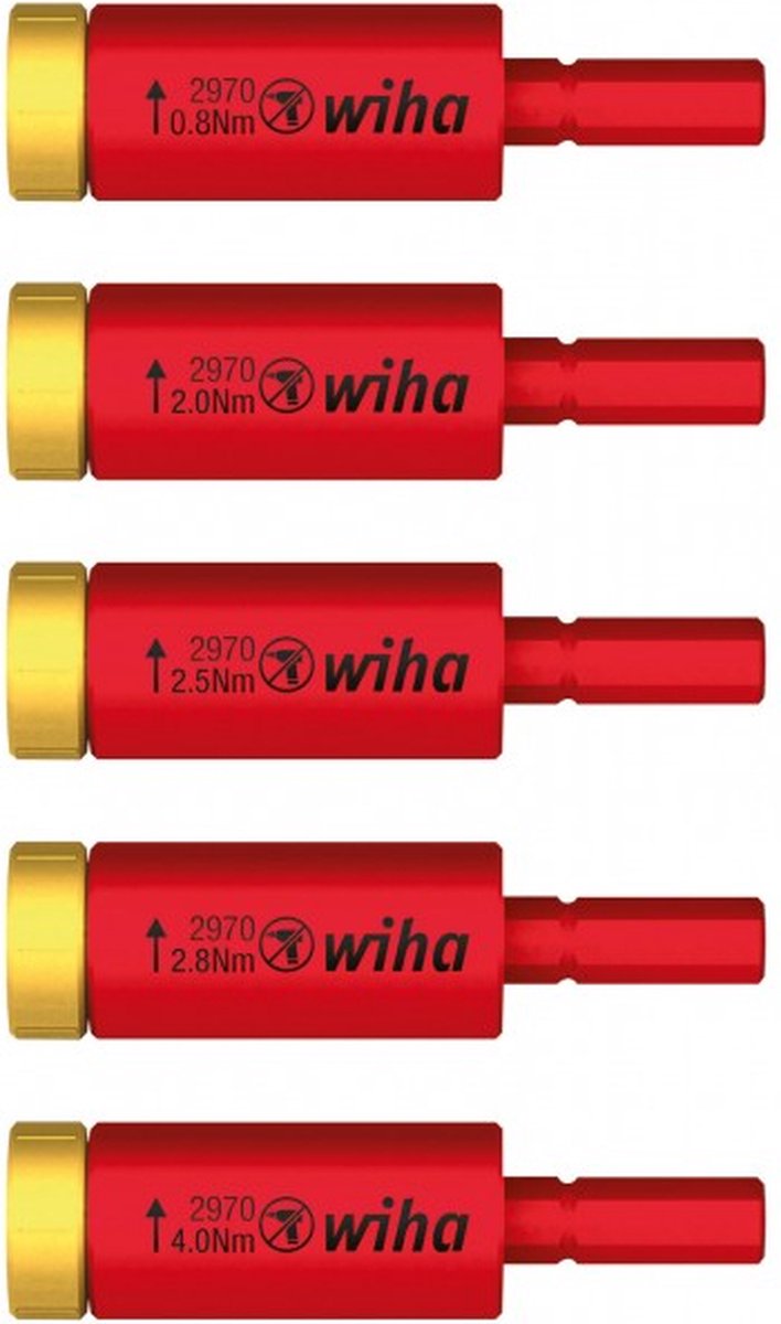 Wiha 41479 41479 Adattatore di coppia per utensili intercambiabili 0.8 - 4 Nm