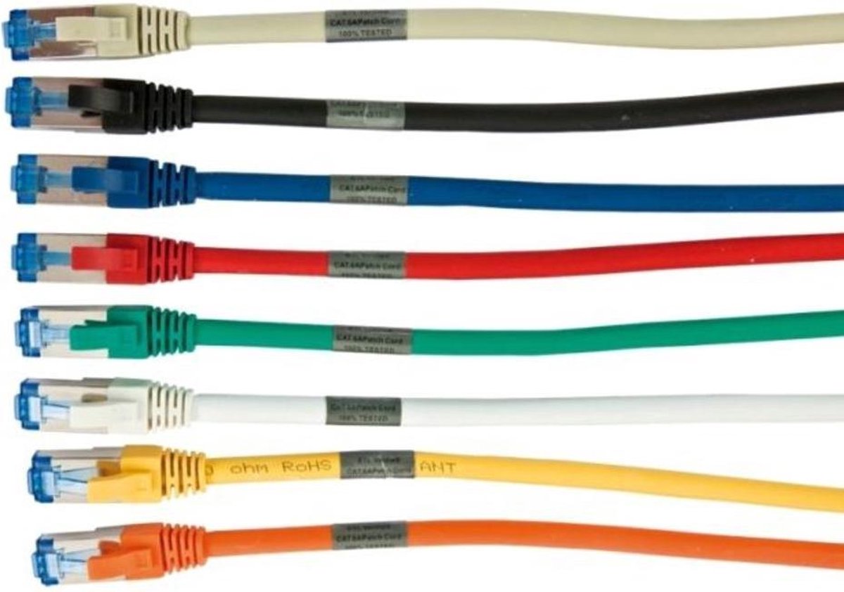 Synergy 21 S216501 cable de red Negro 25 m Cat6a S/FTP (S-STP)