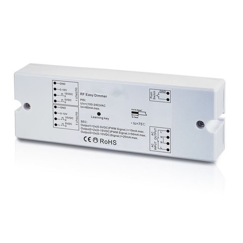 Synergy 21 S21-LED-SR000080 receptor smart home 868.3 MHz Blanco