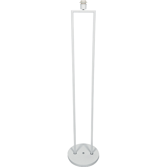 Base para lámpara de pie montijo 1xe27 al.142xd.30cm blanco