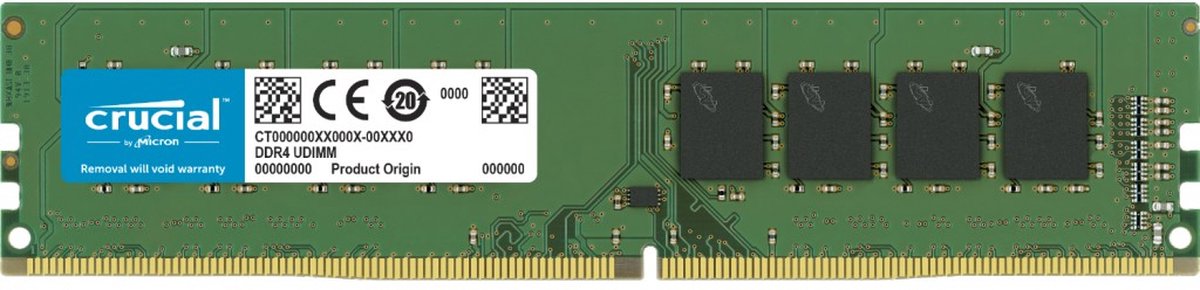 Crucial CT8G4DFRA32A memory module 8 GB 1 x 8 GB DDR4 288-pin DIMM