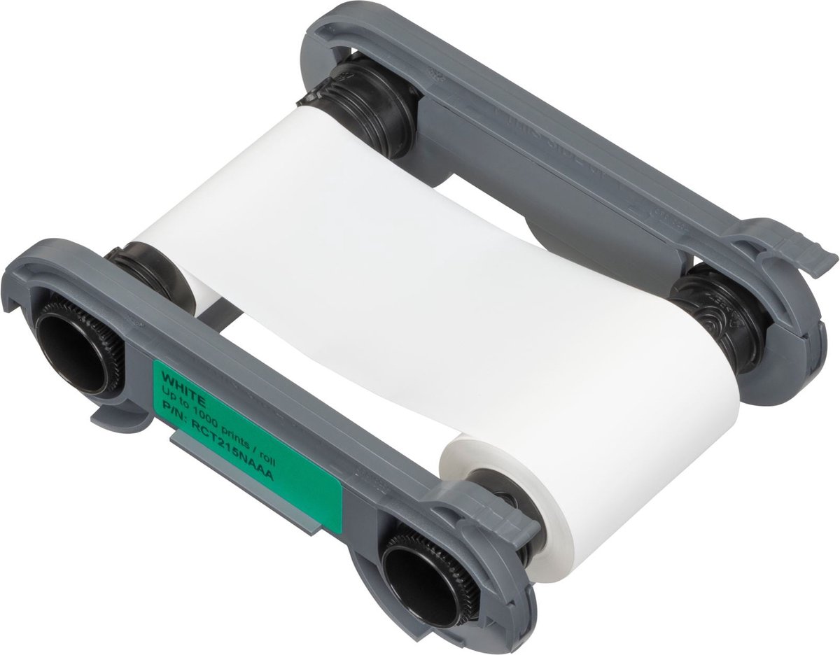 Evolis RCT215NAAA Thermal-transfer ribbon white. 1K pages for Evolis P