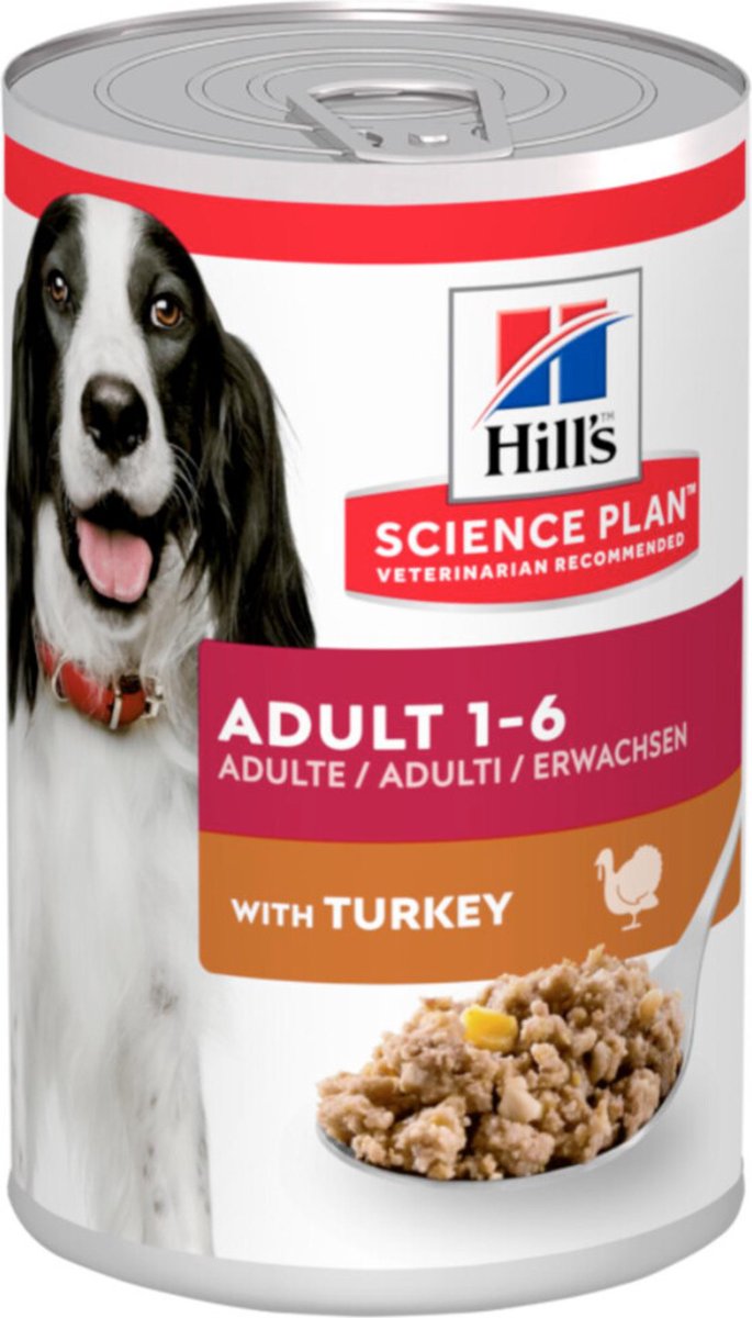 Hill's Science Plan Adult 1-6 - Pavo (24 x 370 g) - Pack Ahorro