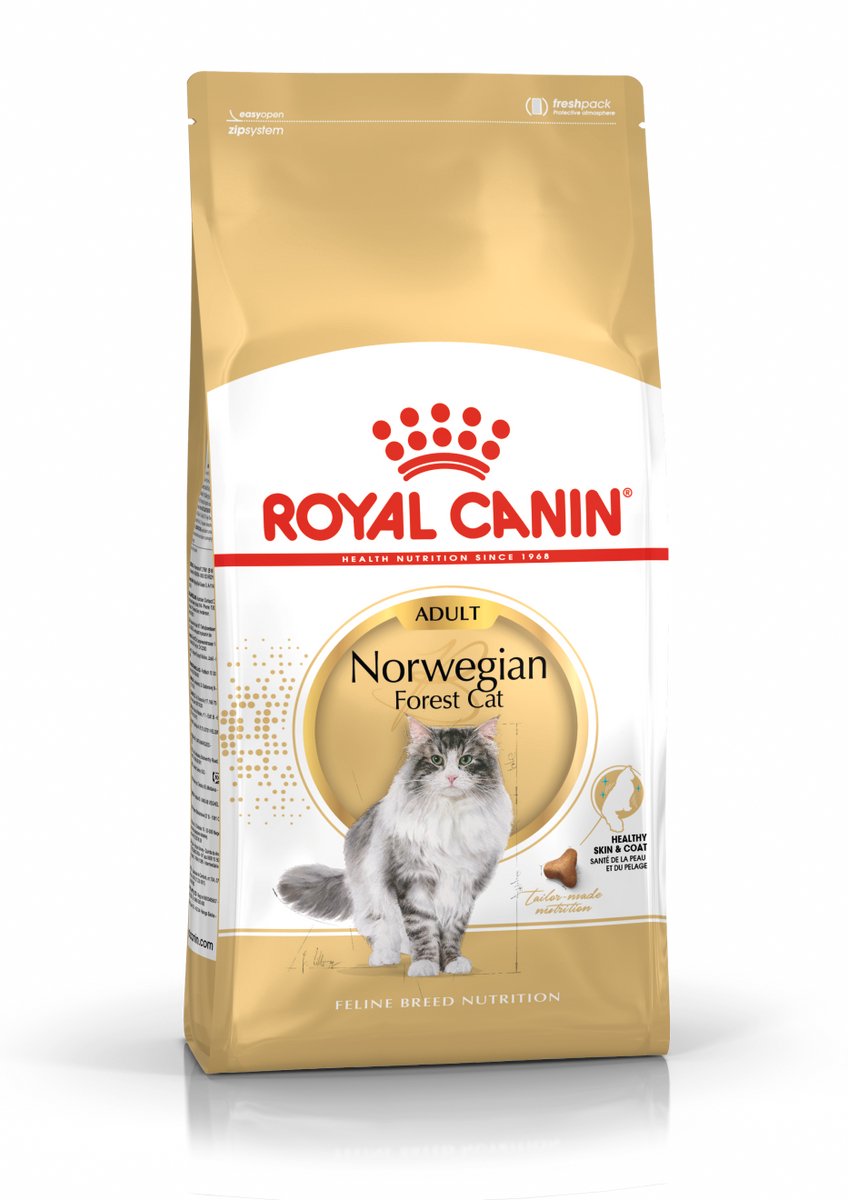 Royal Canin Norwegian Forest Cat Adult - 2 x 10 kg - Pack Ahorro