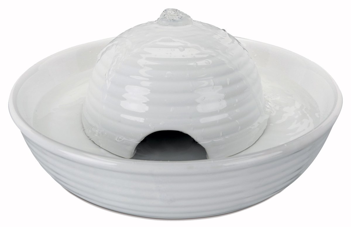 Bebedero fuente Trixie Vital Flow de cerámica - 0,8 l