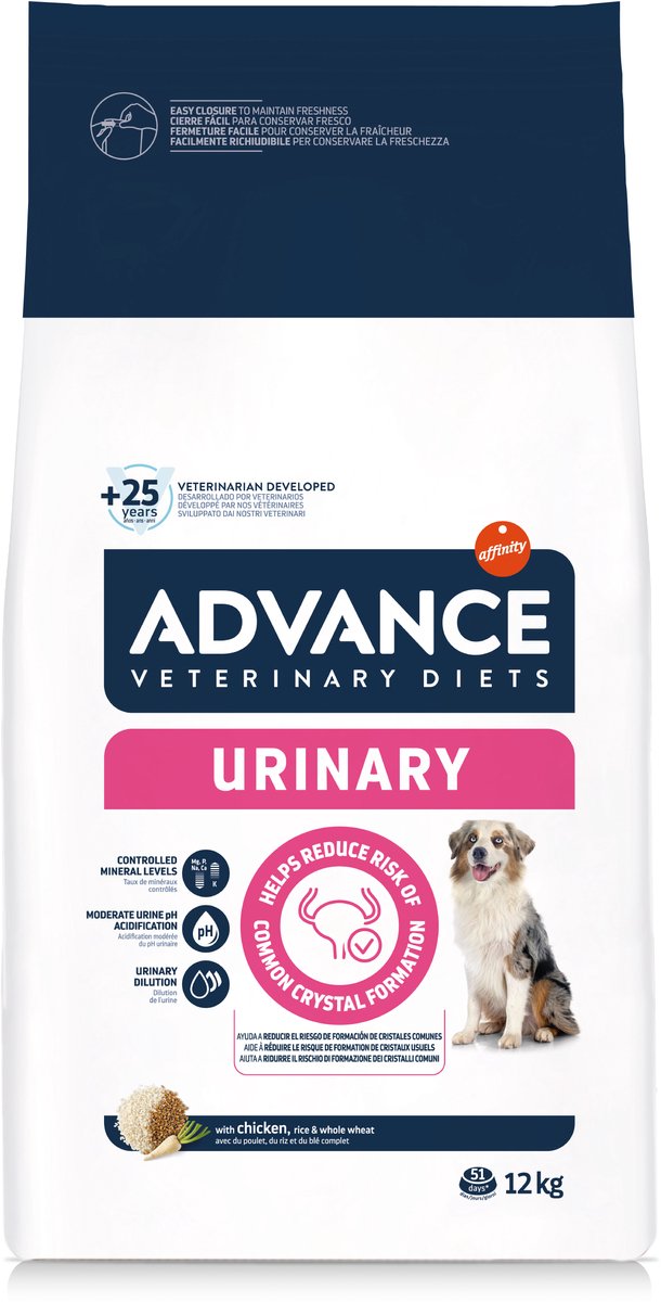 Pack Ahorro: Advance Veterinary Diets 2 x 10/12/15 kg - Urinary (2 x 12 kg)