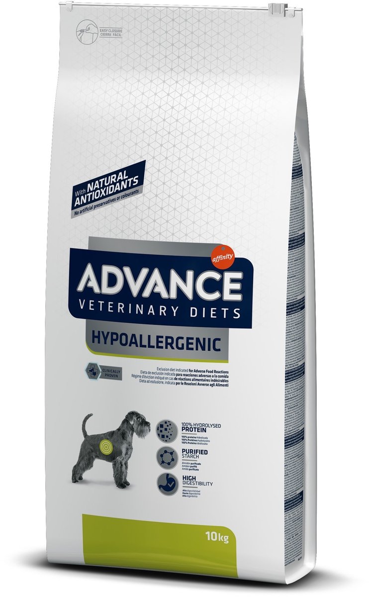 Pack Ahorro: Advance Veterinary Diets 2 x 10/12/15 kg - Hypoallergenic (2 x 10 kg)