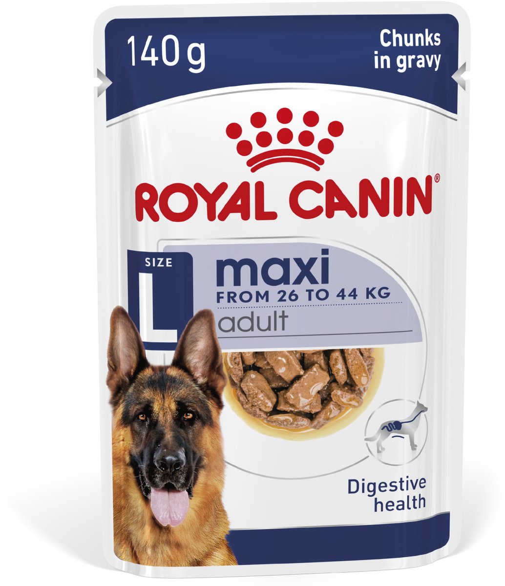 Royal Canin Maxi Adult en salsa - 40 x 140 g - Megapack