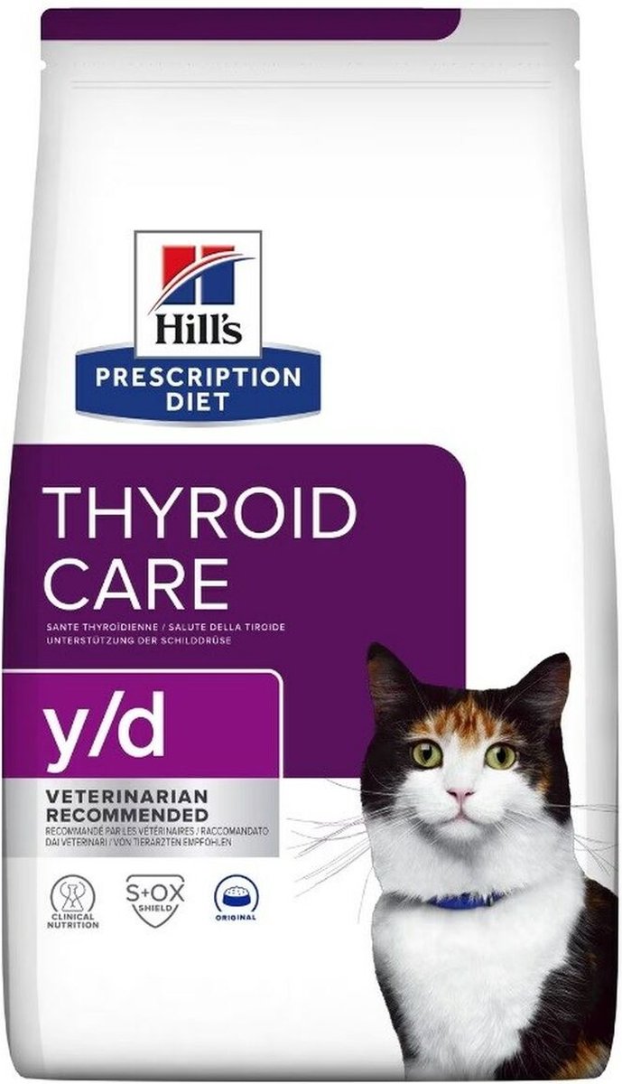Hill's Prescription Diet pienso para gatos - Pack Ahorro - y/d 3 x 3 kg