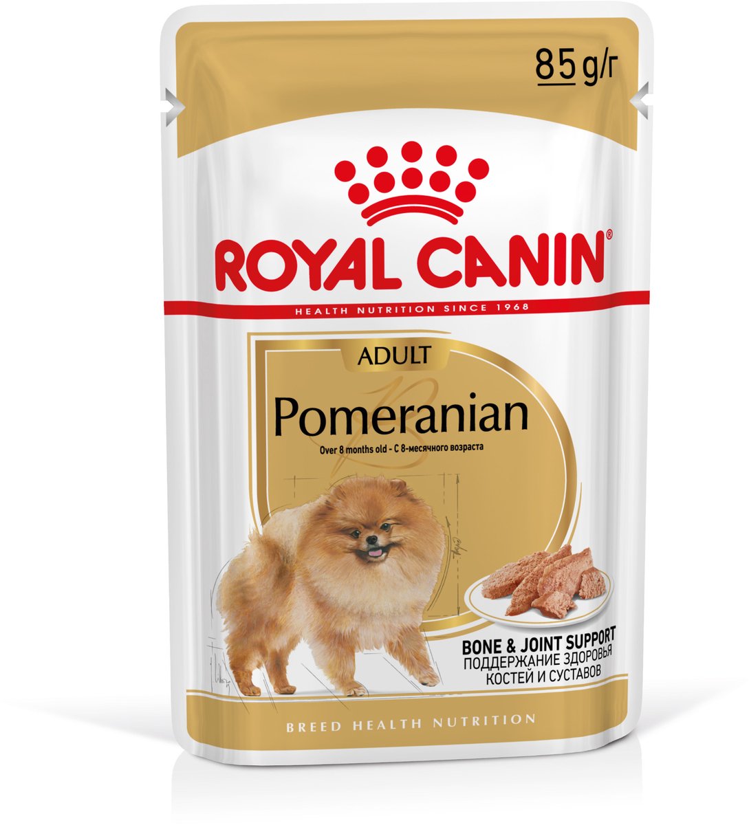 Royal Canin Breed Pomerania Mousse - 48 x 85 g - Megapack