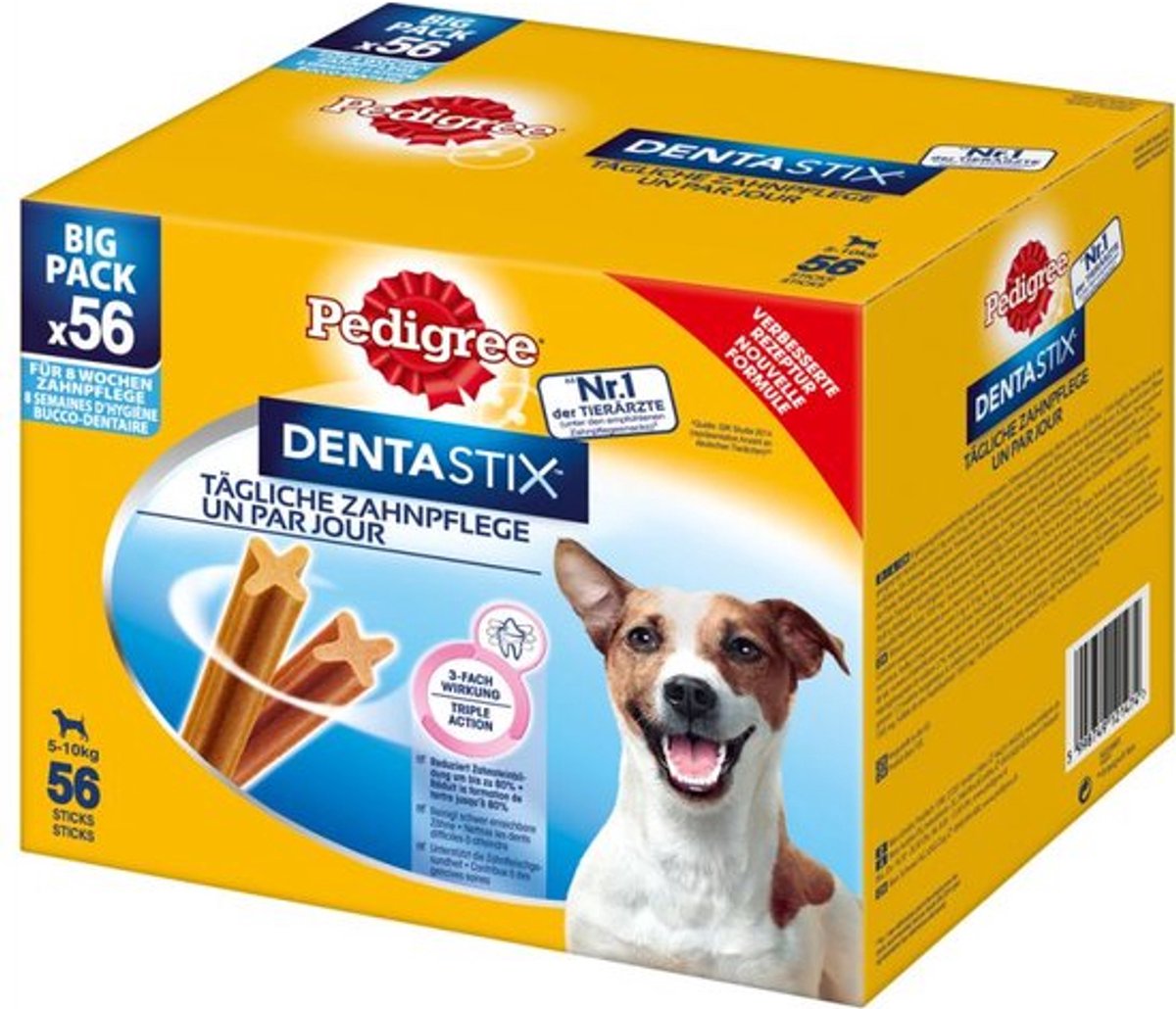 Pedigree Dentastix / Dentastix Fresh 168 uds. - Pack Ahorro - Dentastix 112 + Dentastix Fresh x 56 - Perros pequeños