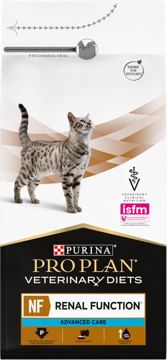 PURINA PRO PLAN Veterinary Diets Feline NF Advance Care Renal Function - 2 x 1,5 kg - Pack Ahorro