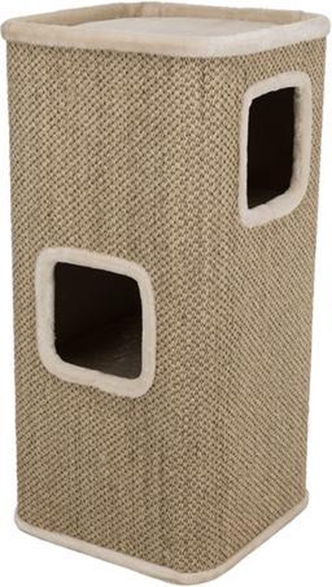 Rascador barril Trixie Corrado para gatos - Crema