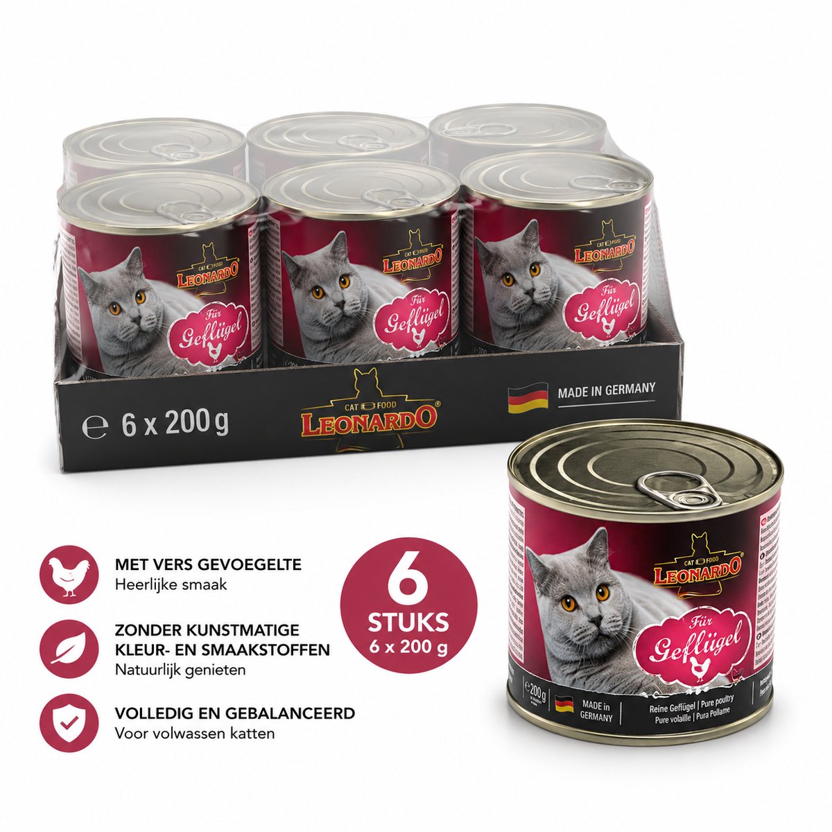 Leonardo All Meat 24 x 200 g - Pack Ahorro - Pack mixto