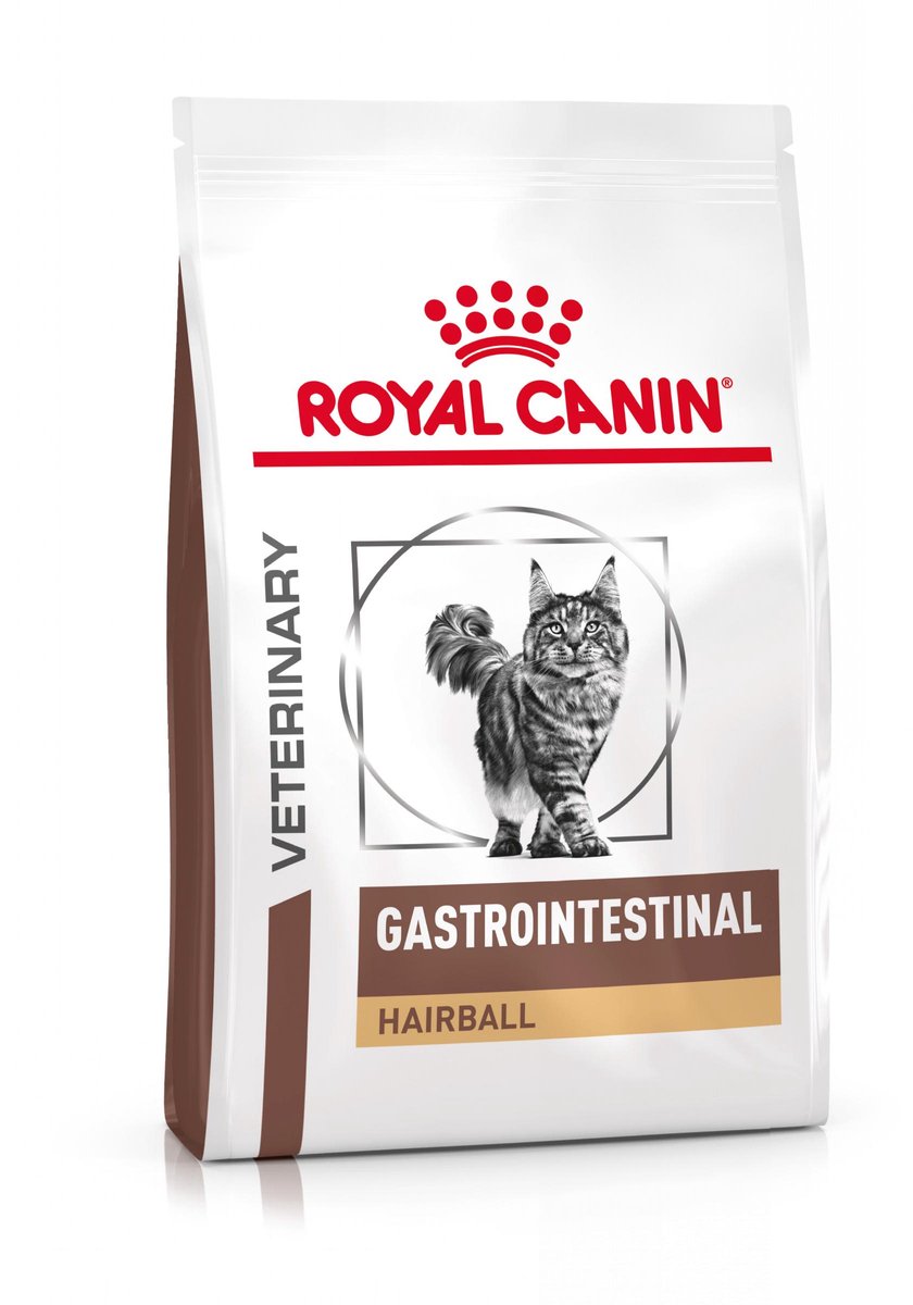 Royal Canin Veterinary Feline Gastrointestinal Hairball - 2 x 4 kg - Pack Ahorro