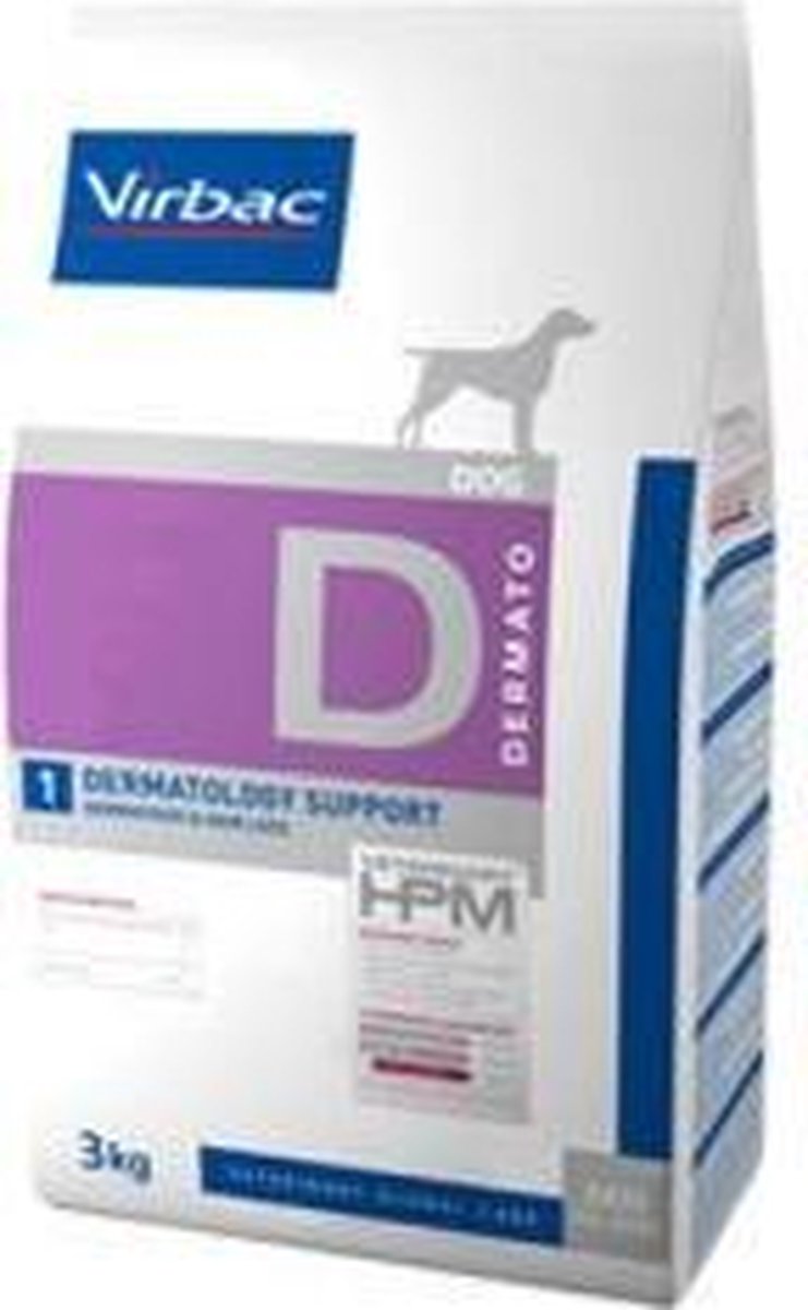 Virbac D1 Veterinary HPM Dermatology Support - 12 kg