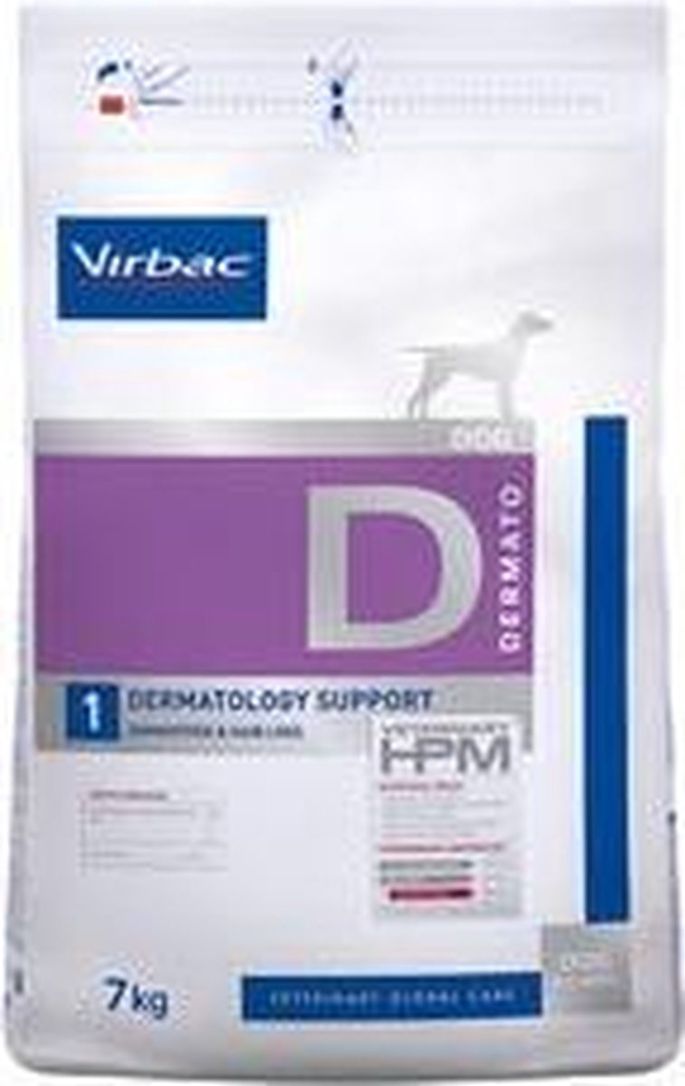 Virbac D1 Veterinary HPM Dermatology Support - 7 kg