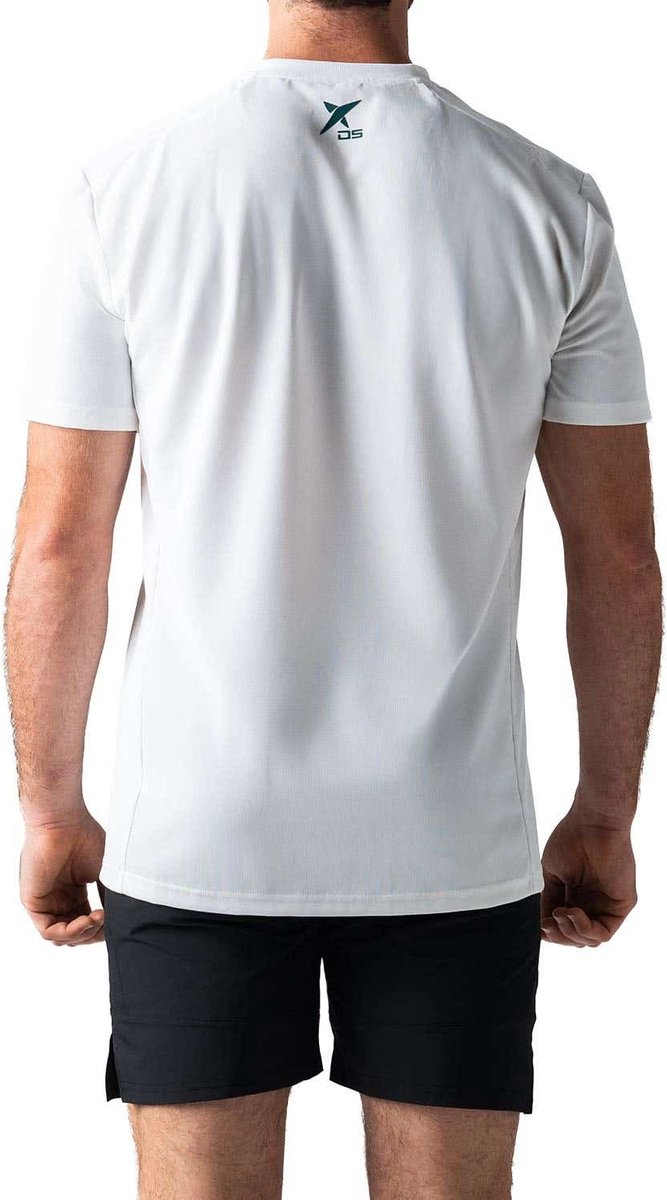 T-Shirt Drop Shot Sanz Performance Weiß 2026
