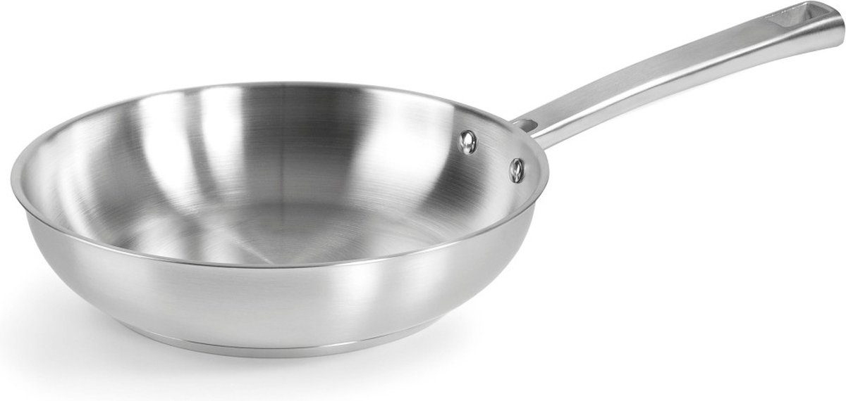 LACOR Sartén Acero Inoxidable Foodie 26cm - Modelo 45426