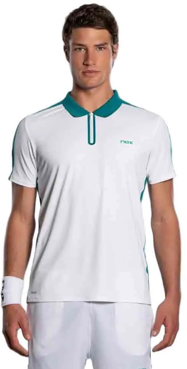 Polo Nox Pro White/Ivy Green 2026